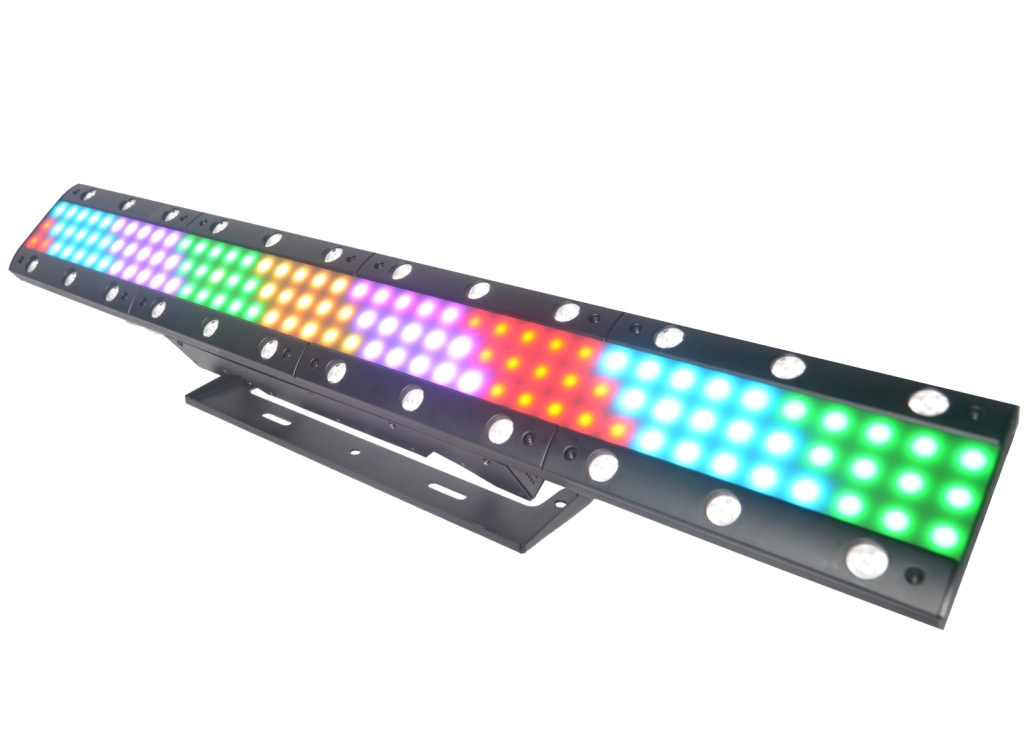 Matrix Blinder Light:24x3w Warm white LEDs,  120 RGB SMD5050 LEDs
